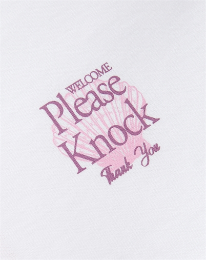 JJXX - JXMillow Loose T-shirt - Bright White/Please Knock